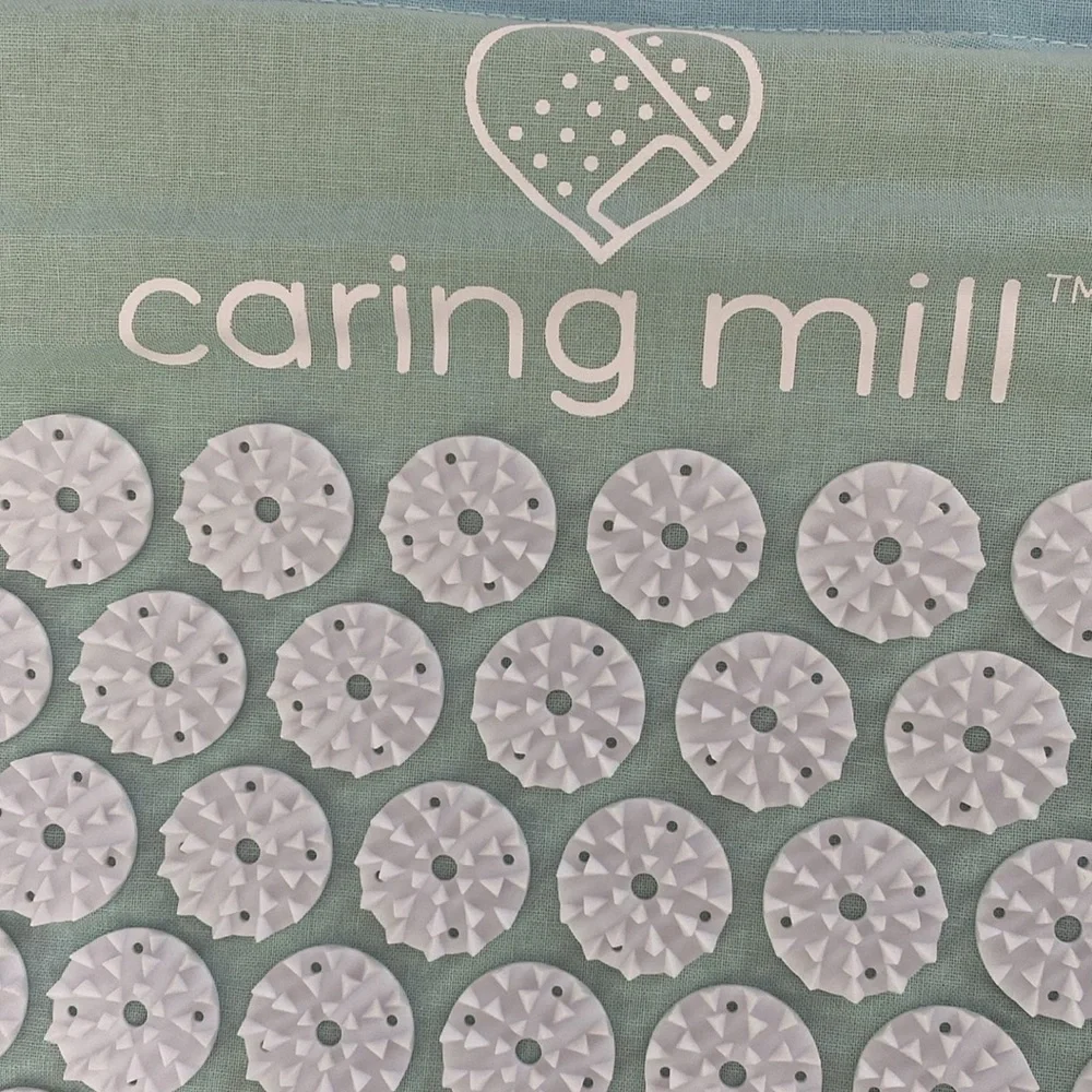 Acupressure Mat by Caring Mill    Blue and White New. Unused